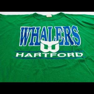 Vintage NHL Hartford Whalers t shirt